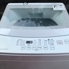 洗濯機　ニトリ　NTR60  6.0kg  2019年製の画像
