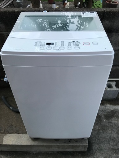 洗濯機　ニトリ　NTR60  6.0kg  2019年製
