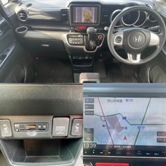 車検2年付コミコミ価格🔥平成28年式ホンダN-BOXカスタムSSパッケージ後期型！片側パワースライドドア！タイヤ4本新品！シートヒーター！デカナビ！の画像