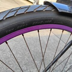 カッコイイです。ブレーキ付　ピストバイク？26インチの画像