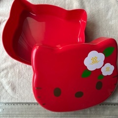 キティちゃん弁当箱（赤）の画像
