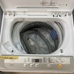 ID:677234　全自動洗濯機５ｋ　パナソニック　２０１９年製の画像