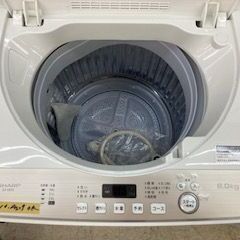 ID:677241　全自動洗濯機６ｋ　シャープ　２０１９年製の画像
