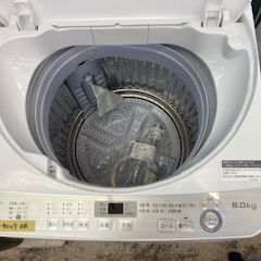 ID:677289　全自動洗濯機６ｋ　シャープ　２０１８年製　※正面キズの画像