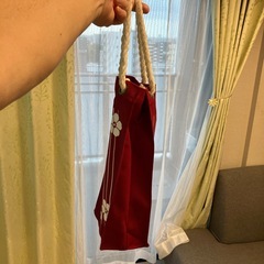 一升瓶用手提げ袋の画像