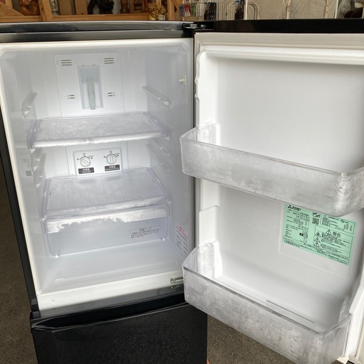 冷蔵庫三菱146L 2015年製 (アンギラス) 久米のキッチン家電