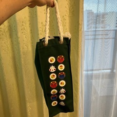 一升瓶用手提げ袋の画像
