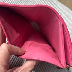 ボッテガベネタ カセット 2つ折り財布 ピンクの画像