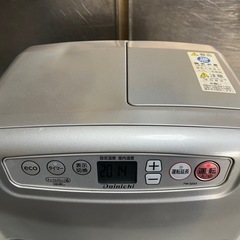 DAINICHI ダイニチ ブルーヒーター FW-32S3 ライトシルバー 石油ファンヒーター 2022年製 タンク容量5.0L 木造9畳 コンクリ12畳 稼働確認 中古品 ④の画像