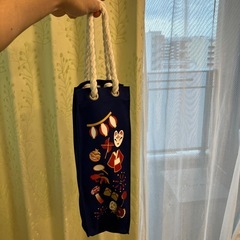 一升瓶用手提げ袋の画像
