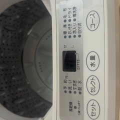 洗濯機4.5kg aquaの画像