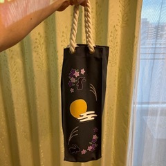 一升瓶用手提げ袋の画像