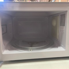 アイリスオーヤマ　電子レンジ　IMB-T176-5-W　2020年製　家電　ターンテーブル　ホワイト　稼働確認済　中古　④の画像
