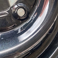 日産キャラバン純正ホイール 3コートパールウレタン塗装品 4本の画像