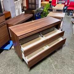 A1646🌟配送♻️設置可能‼️リビングボード収納テレビボード幅120cm🌟の画像