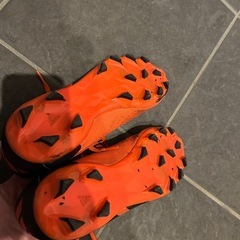 24.5cm adidas サッカースパイクの画像