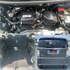 車検R7年12月まで！平成26年式ホンダN-BOXスラッシュ！グレードX社外ナビ！ETC！シートヒーター！衝突軽減サポートシステム！ハンドルヒーター！置くだけ充電！ETC！オプション多数装備車！の画像
