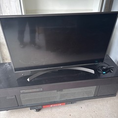 激安　液晶テレビ　スピーカー付きテレビ台　セットの画像