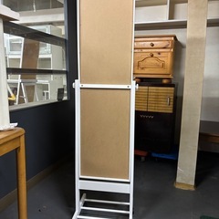 【美品◎】全身鏡　姿見　ホワイトの画像