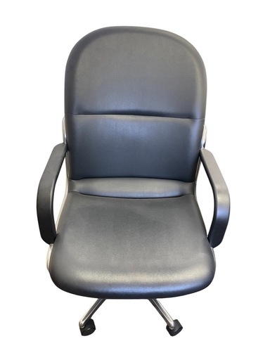 プレジデント木製デスクとキャスター付き椅子セット