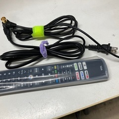 I2510-322 TCL 液晶カラーテレビ 32S5200A 32インチ 2021年製 地上波のみ視聴確認済み リモコン・アンテナ線付き ※リモコン先端部に割れ有り 中古の画像