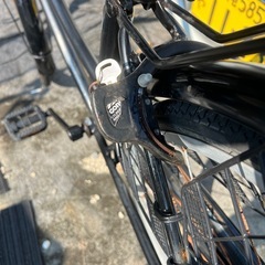 26インチママチャリ自転車🚲　　自家塗装ありの為、画像よく見て応募下さい🙇　　　　　乗れれば良い！人向けかな？😅の画像