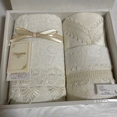 未開封　chikazawa 近沢　レース　タオル　（0）の画像