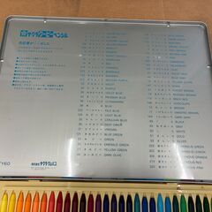 サクラ　クーピーペンシル　６０色セット（１色欠品）の画像