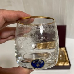 未使用　ボヘミア　グラス　（0）の画像