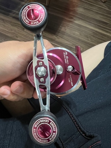 黒鯛工房、筏カセ釣り用リール