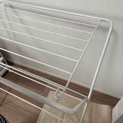 無印良品　スチール　室内物干しの画像