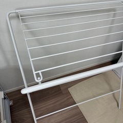 無印良品　スチール　室内物干しの画像