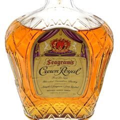③【未開栓・古酒】クラウンローヤル CROWN ROYAL カナディアンウイスキー 750ml 箱・布袋付きの画像