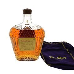 ③【未開栓・古酒】クラウンローヤル CROWN ROYAL カナディアンウイスキー 750ml 箱・布袋付きの画像