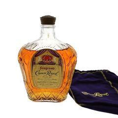 ③【未開栓・古酒】クラウンローヤル CROWN ROYAL カナディアンウイスキー 750ml 箱・布袋付きの画像