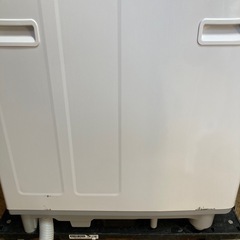 SHARP/シャープ ES-GV8C-S 全自動電気洗濯機 8kg 2019年製 ふろ水ポンプ付属 通電OK 動作品 A031の画像
