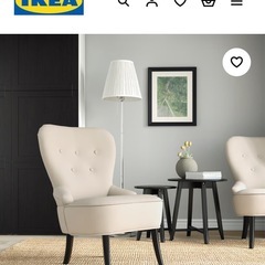 IKEA REMSTA 1人がけソファー  の画像