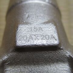 ☆日立金属 HITACHI プッシュインパクト継手接続要領15A 20A×20A WO LPガス用 3個セット◆ひょうたん印の画像