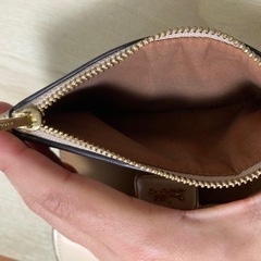 coach 三つ折り財布の画像