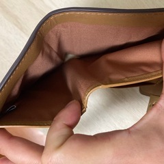 coach 三つ折り財布の画像