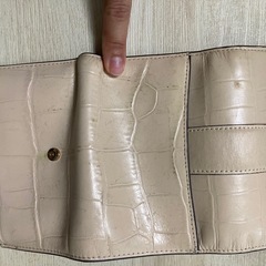 coach 三つ折り財布の画像
