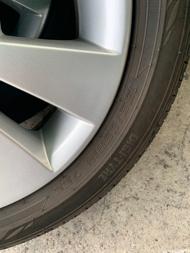 155/65R14 夏タイヤホイールセット
