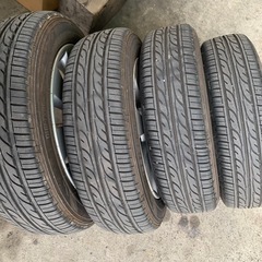 155/65R14 夏タイヤホイールセットの画像