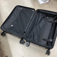石2510-323 wise:ly スーツケース ブラウン 容量不明 キャスター付き カギ無し 中古の画像