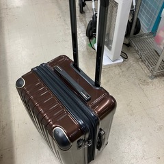 石2510-323 wise:ly スーツケース ブラウン 容量不明 キャスター付き カギ無し 中古の画像