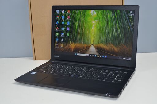 中古良品ノートパソコン 東芝 B55/DN Windows11+office 爆速SSD256GB core i5-8250U/メモリ8GB/15.6インチ/無線/DVDマルチ内蔵
