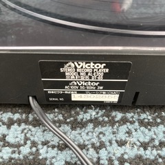 ★Victor　ビクター レコードプレーヤー ターンテーブル AL-E350★の画像