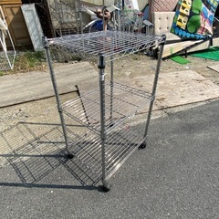 スチールラックコロ付きの画像