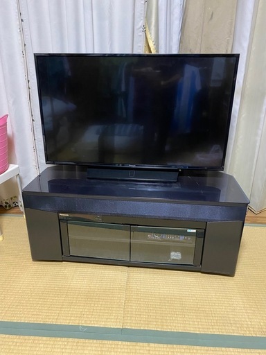 パナソニック43型テレビ2018年製 (勇太田) 大清水のテレビ《液晶テレビ 