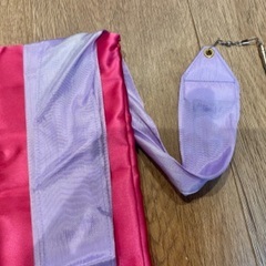 新体操リボンとボール　紫パープルの画像